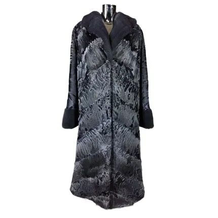 Шуба женская каракулевая с отделкой из норки CASIANI 6350059164